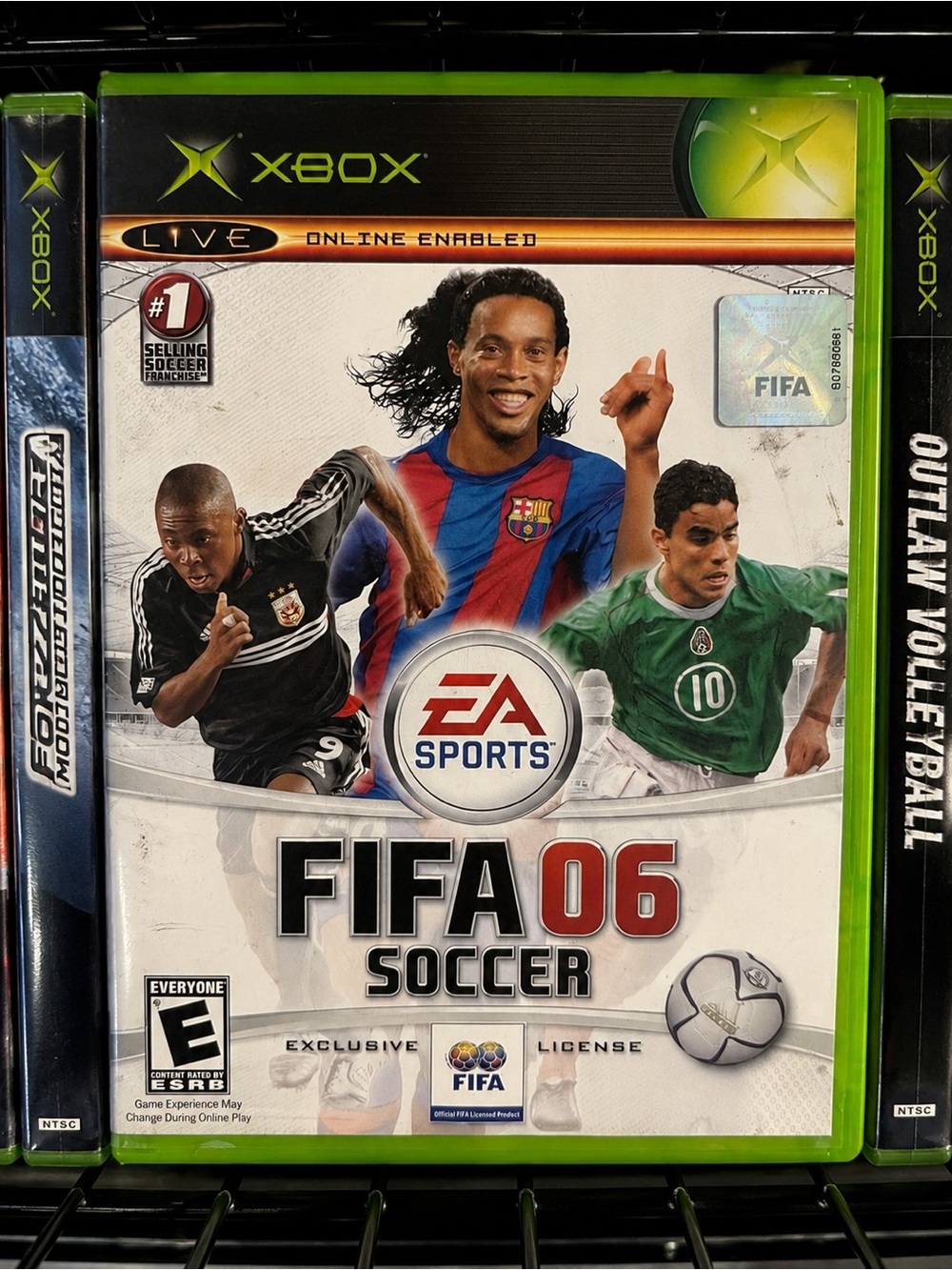 FIFA 06 Soccer Original Xbox Complete CIB EA Sports Ronaldinho